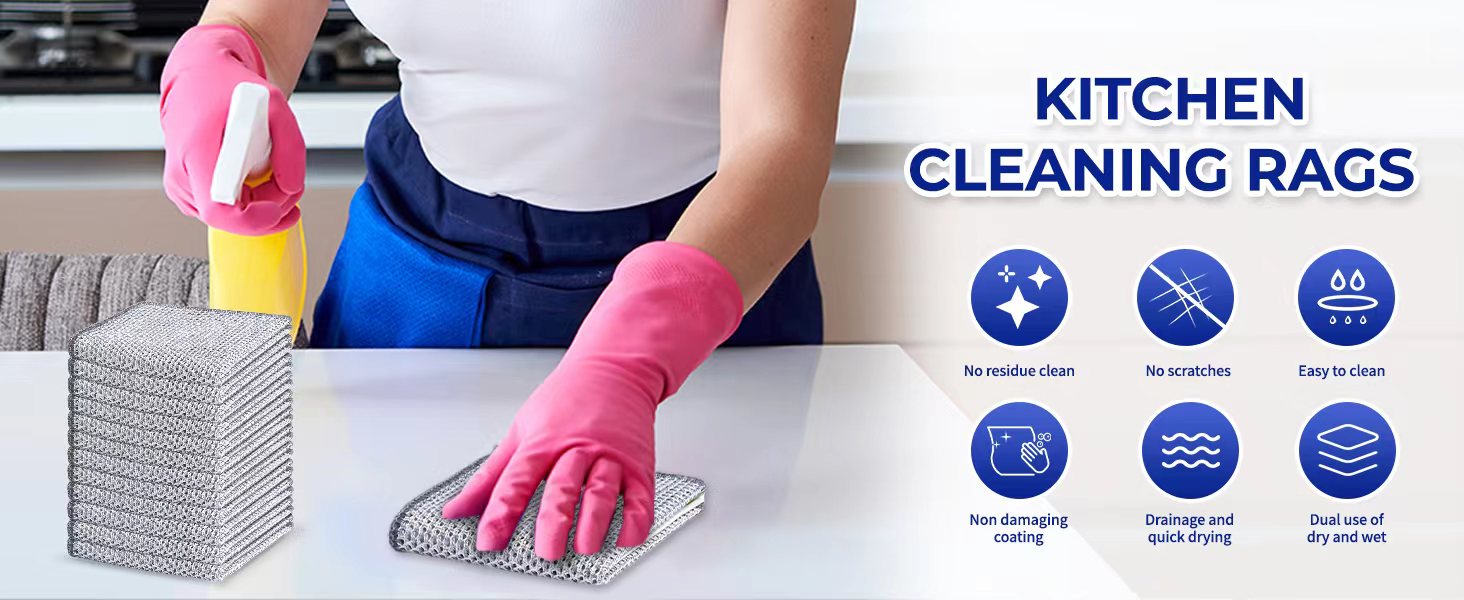 steel wool cleaning cloths