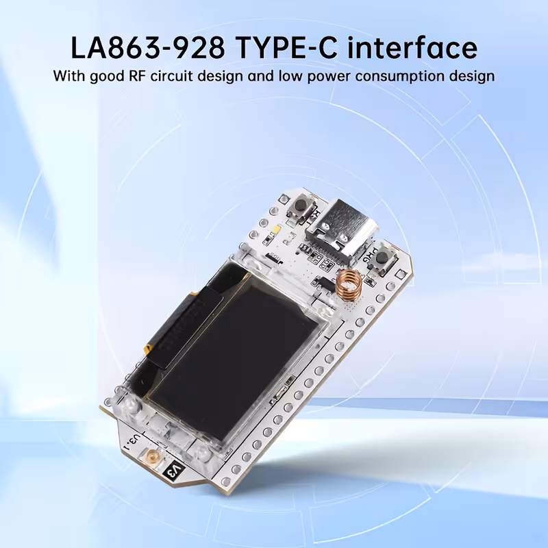 1pc多功能   32 (v3) esp32开发板-  -（v3升级版 la 863-928 type-c接口）-使用简单-应用广泛 商品详情 3