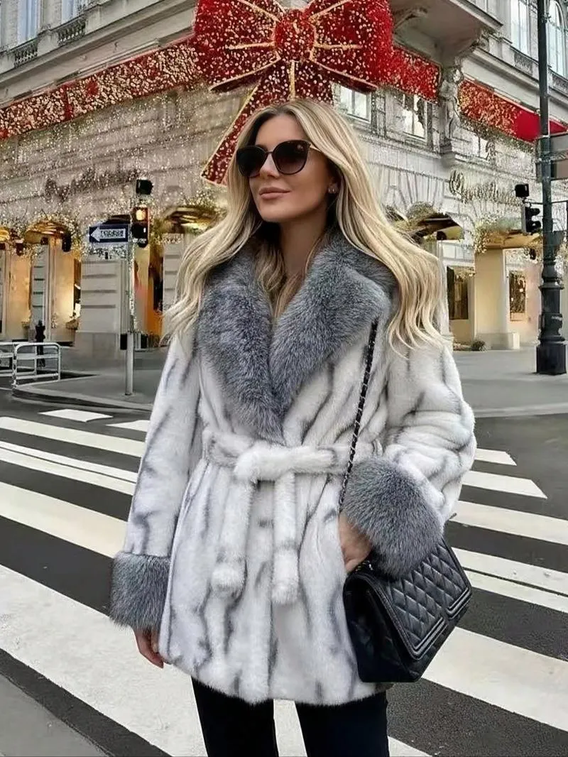 Women's Faux Fur Coat, Winter Fashion Long Sleeve Jacket, Casual Warm Outerwear, Stylish Daily Wear, Perfect for Cold Weather