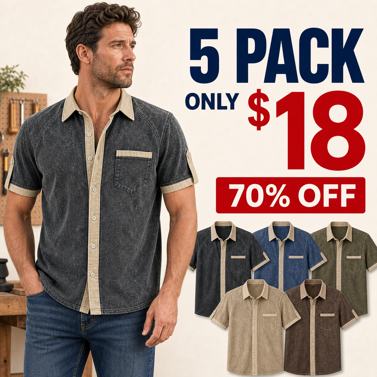 5 pack only 18 dollars