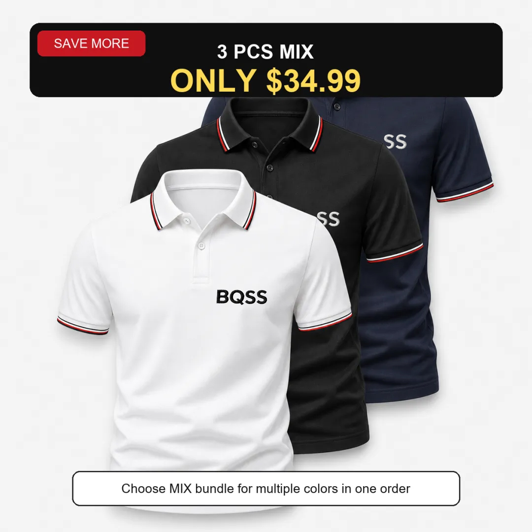 🔥CLEARANCE SALE🔥 Men’s Classic Pure Cotton Polo Shirt