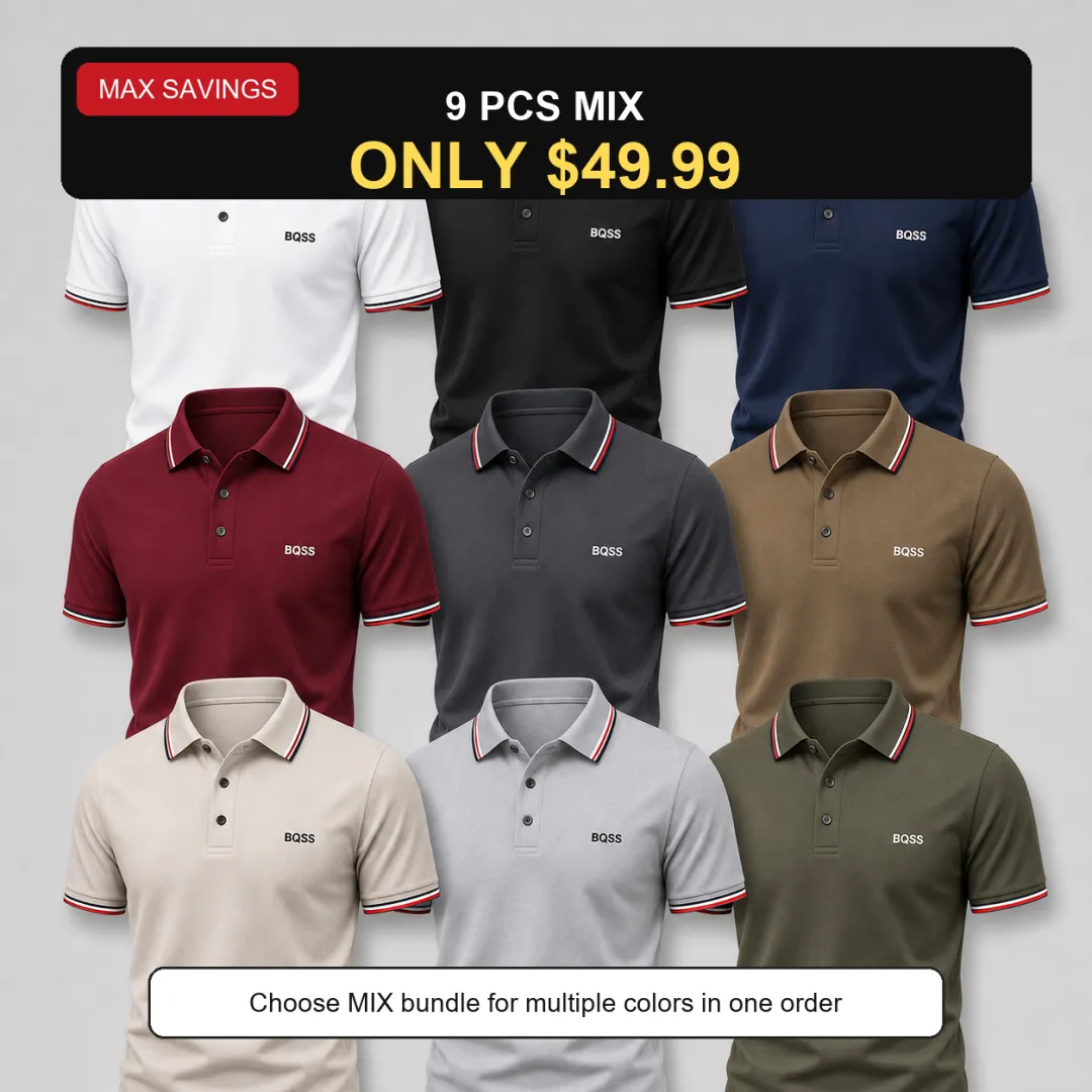 🔥CLEARANCE SALE🔥 Men’s Classic Pure Cotton Polo Shirt
