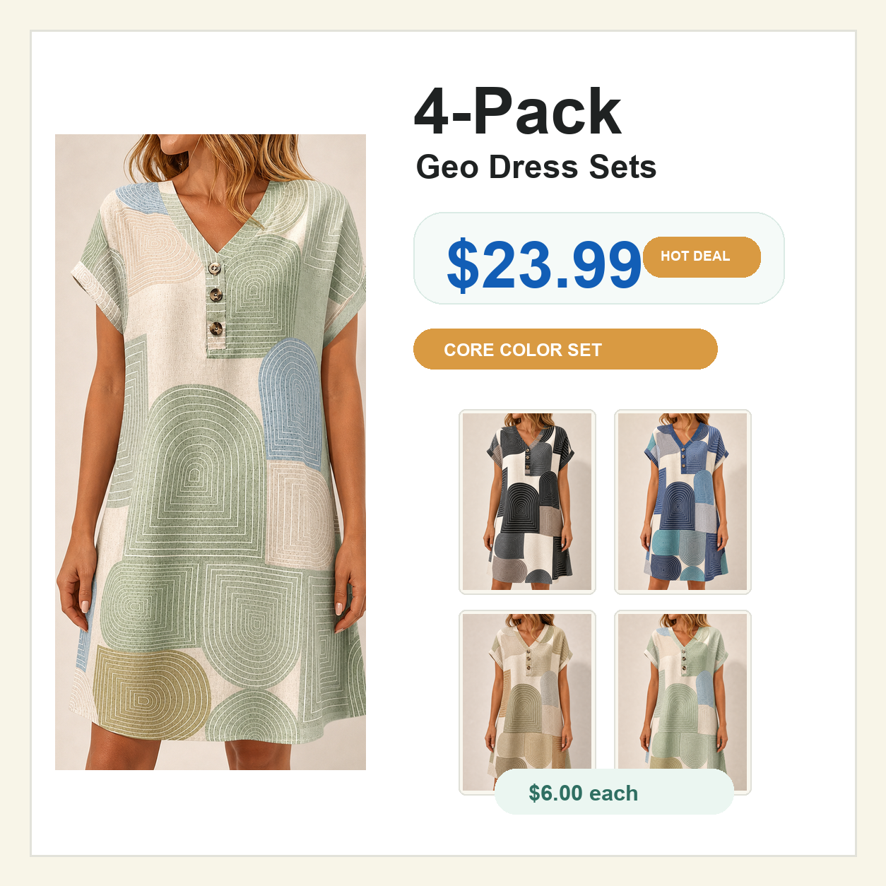 4-Pack Core Color Set
