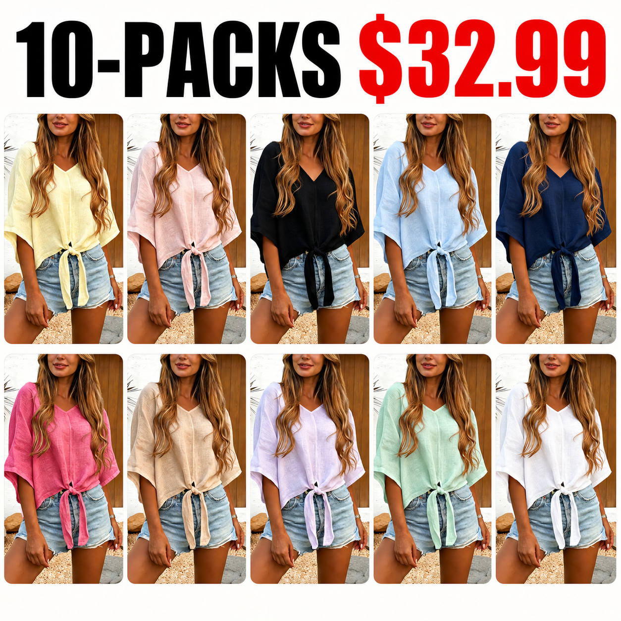 New Arrival🔥 Women's Loose Batwing Sleeve Casual Commuter Top