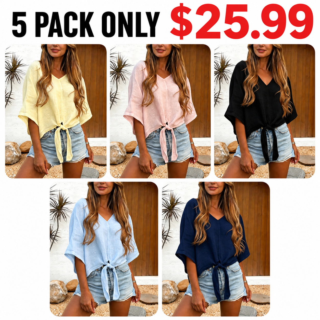 New Arrival🔥 Women's Loose Batwing Sleeve Casual Commuter Top