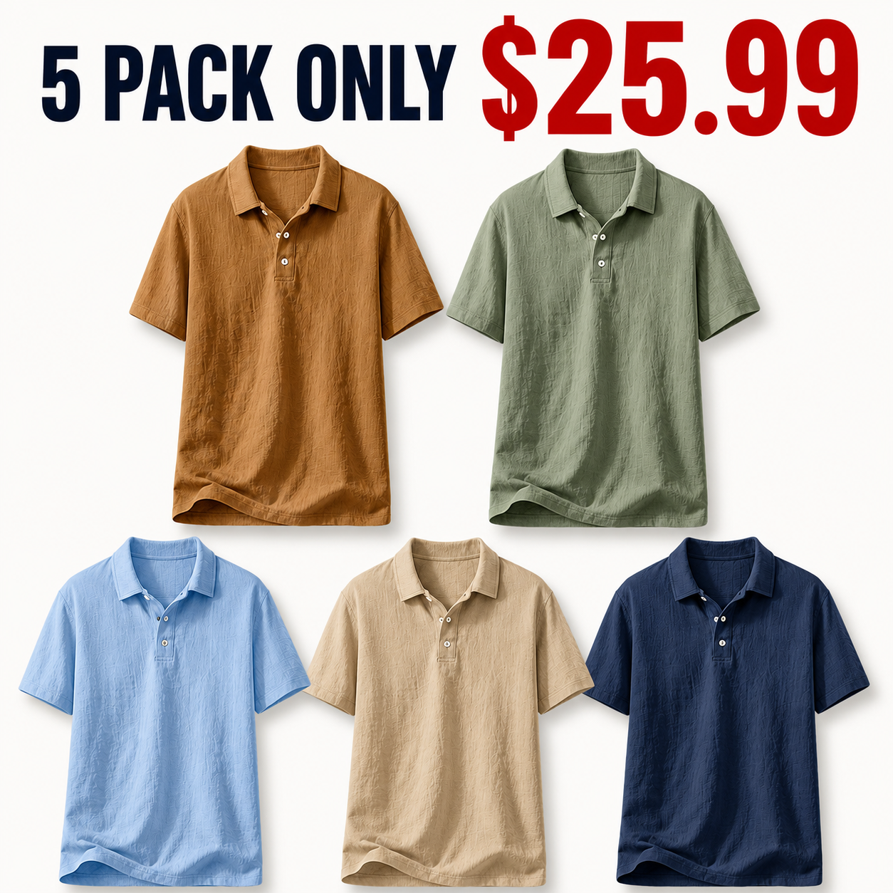 Men's Retro Solid Color Linen Shirt