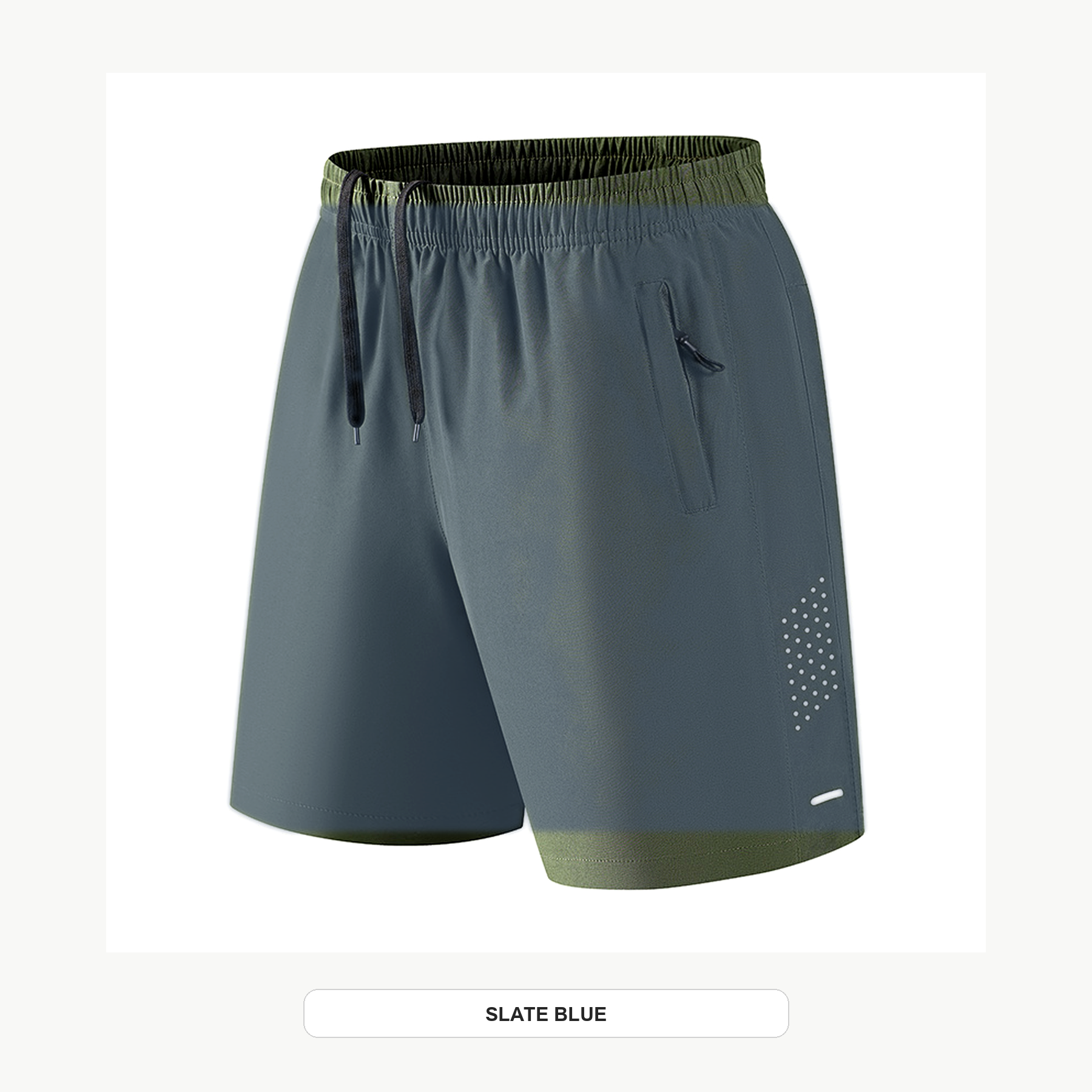 Men's Lightweight Quick-Dry Drawstring Athletic Shorts