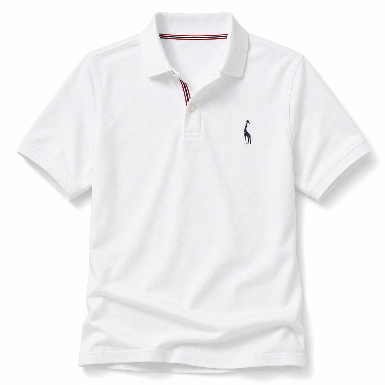 Men's Classic Embroidered Short Sleeve Polo Shirt