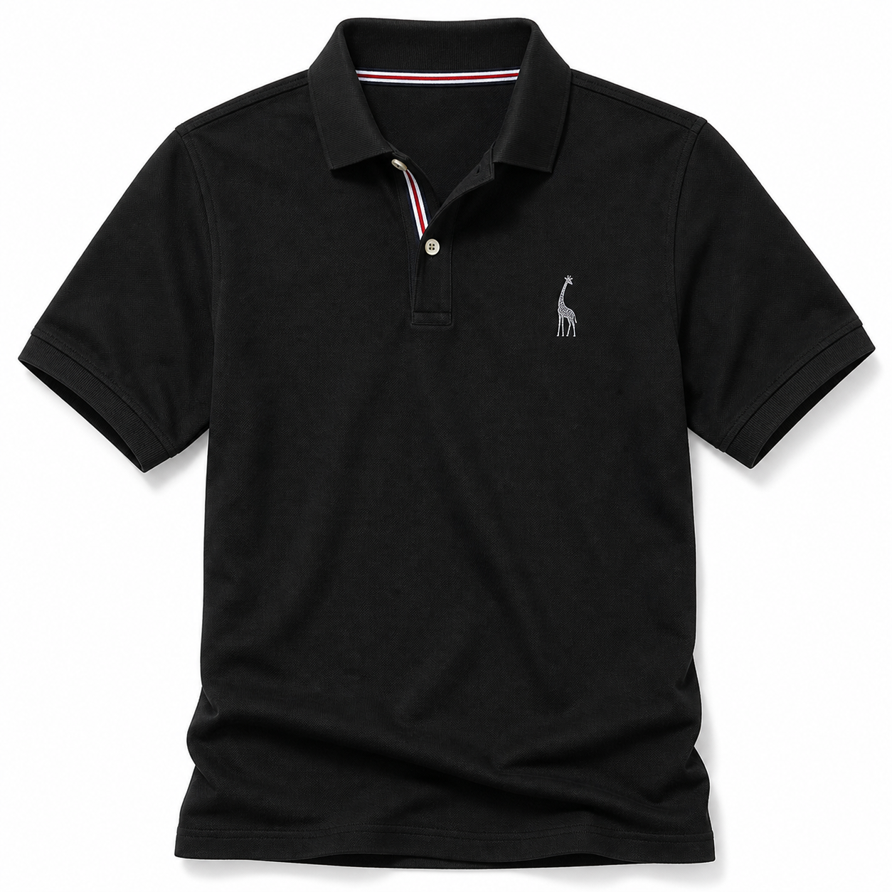 Men's Classic Embroidered Short Sleeve Polo Shirt