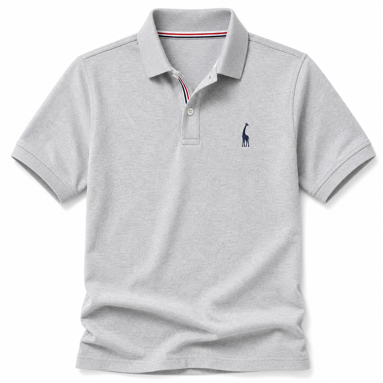 Men's Classic Embroidered Short Sleeve Polo Shirt
