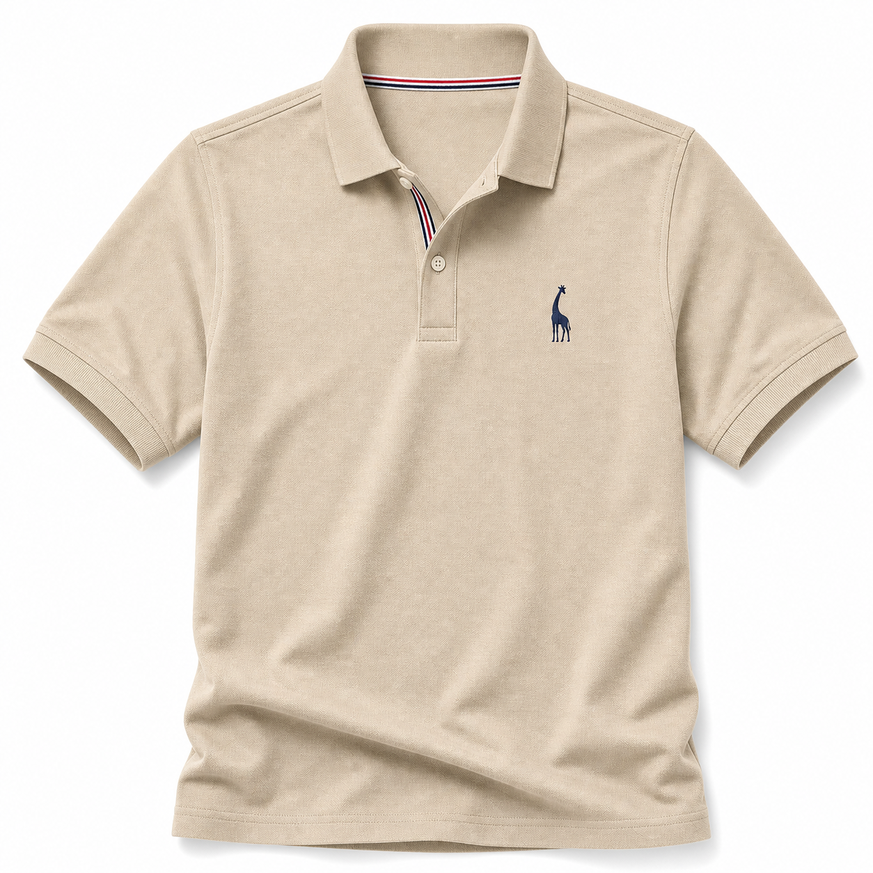 Men's Classic Embroidered Short Sleeve Polo Shirt