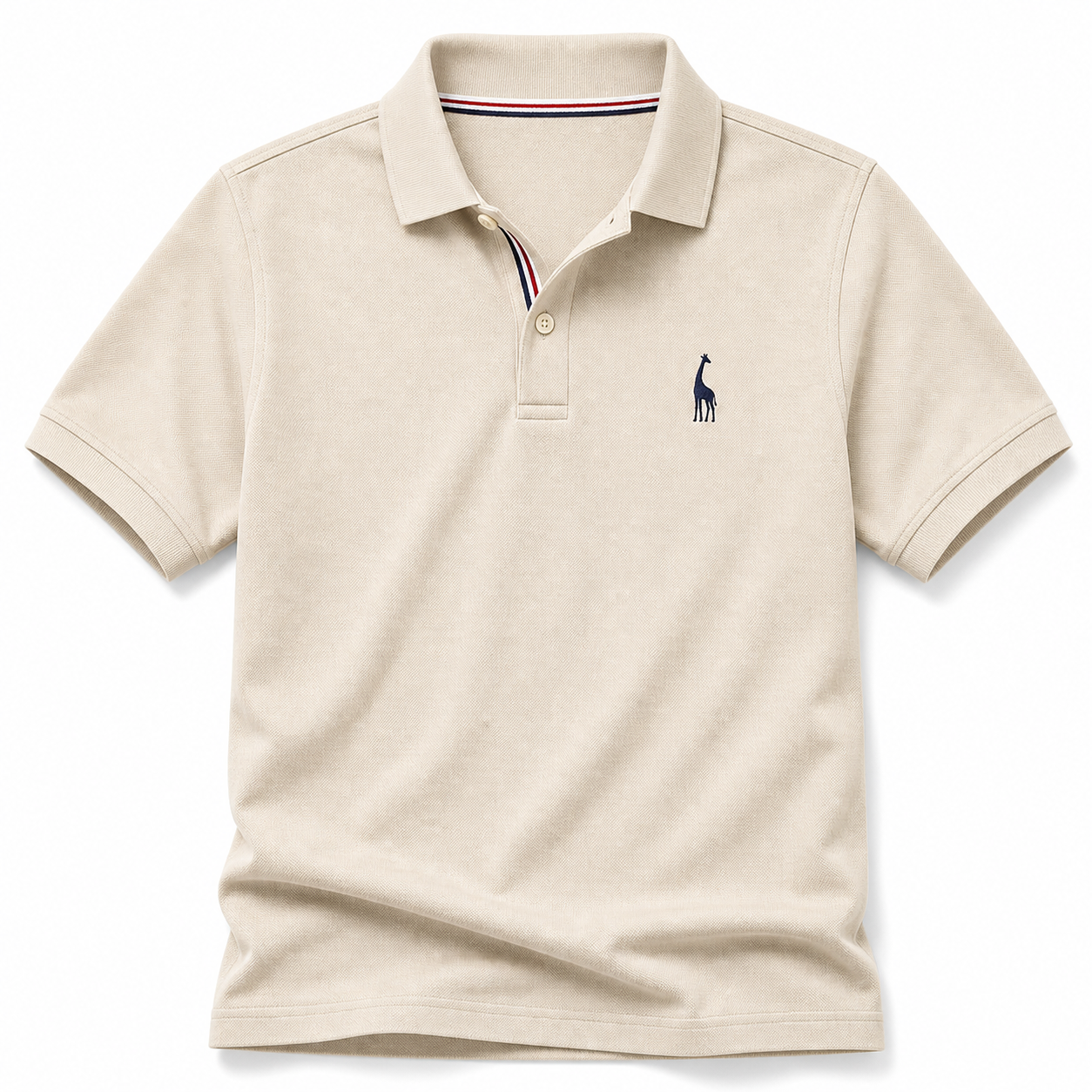 Men's Classic Embroidered Short Sleeve Polo Shirt