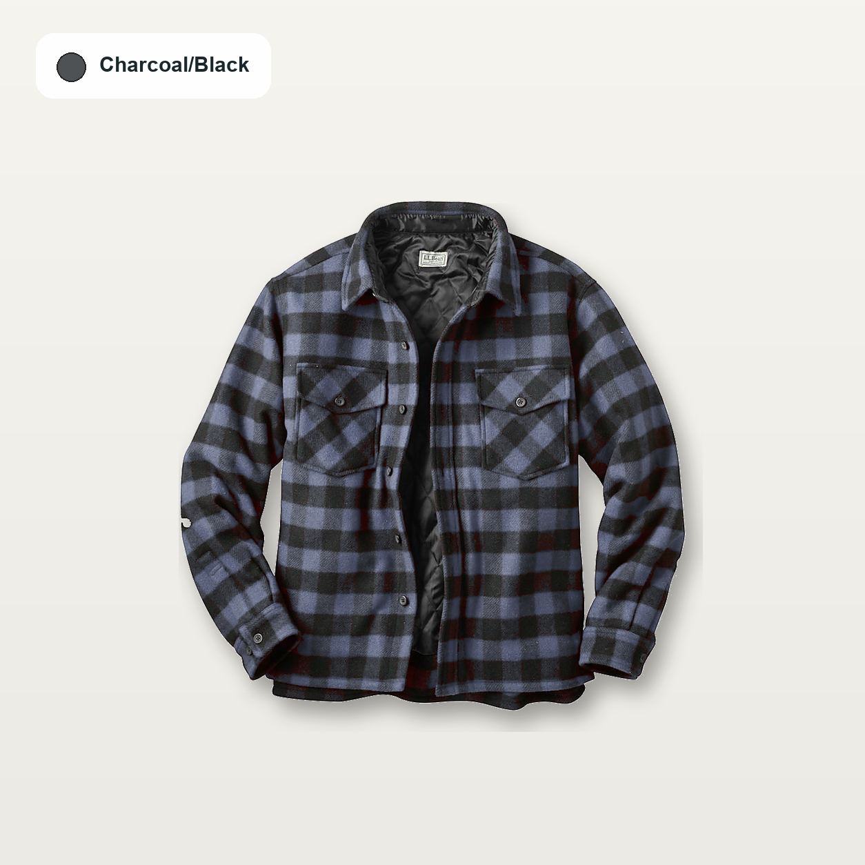 Men's Insulated Plaid Shirt Jackets