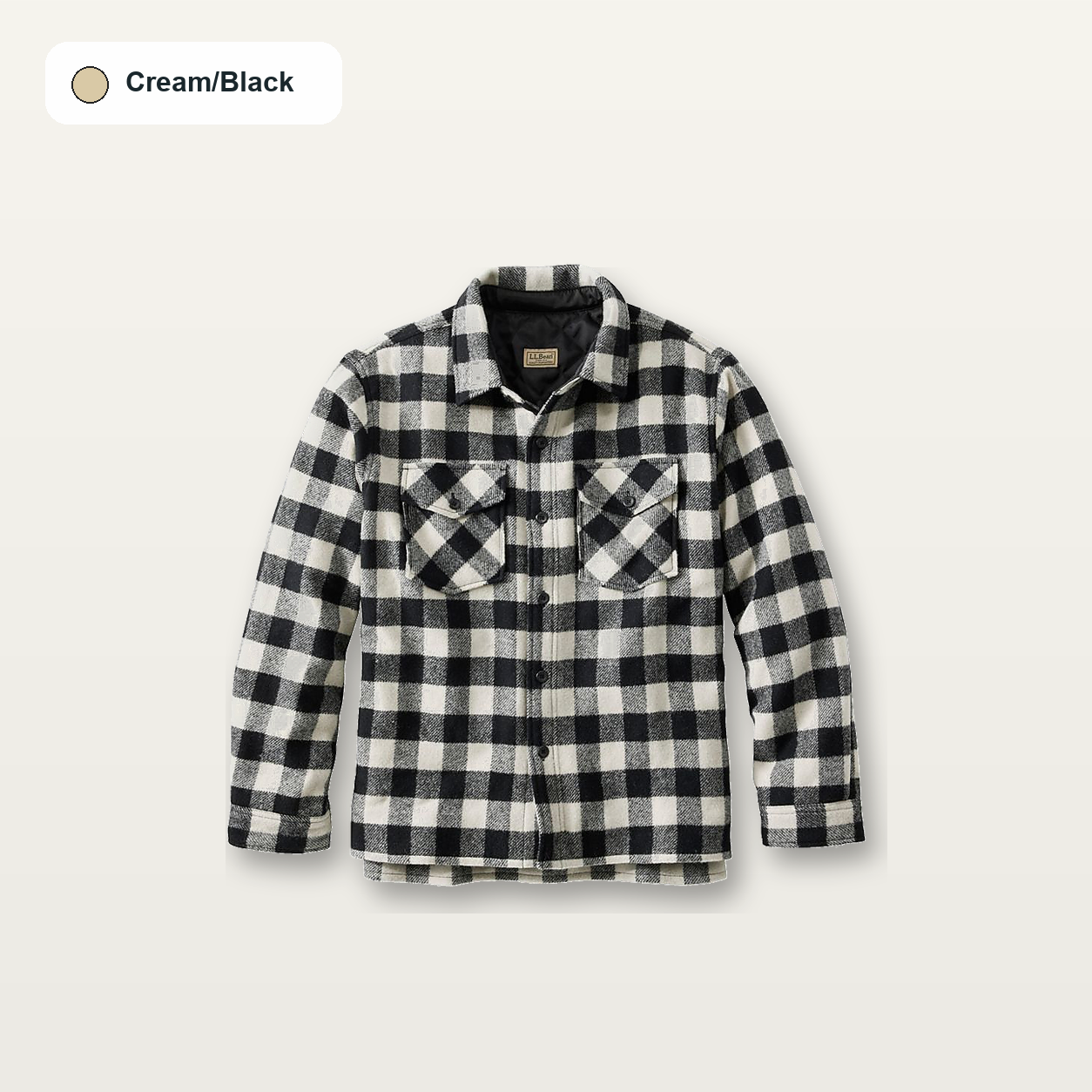 Men's Insulated Plaid Shirt Jackets