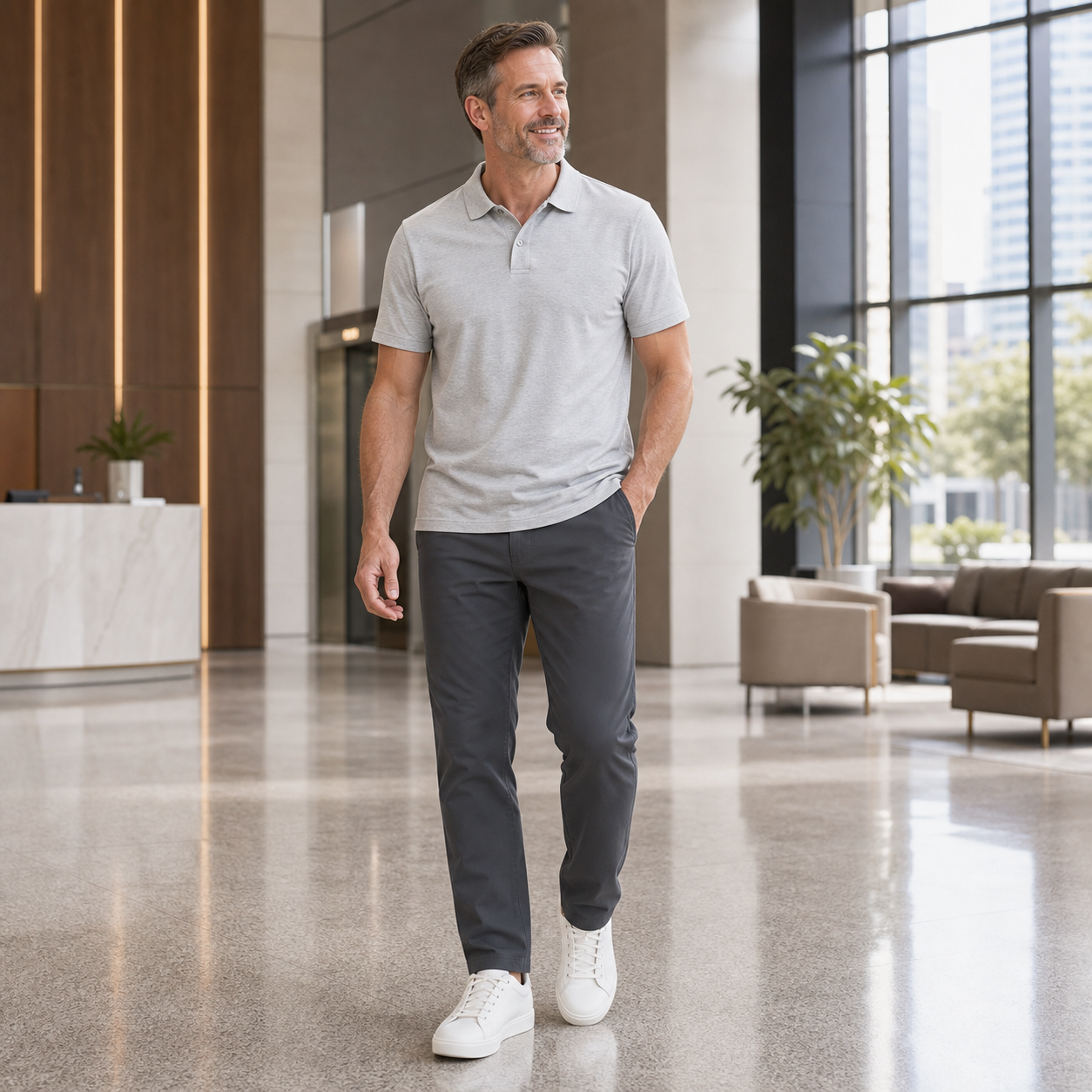Men's Lightweight Stretch Commuter Pants