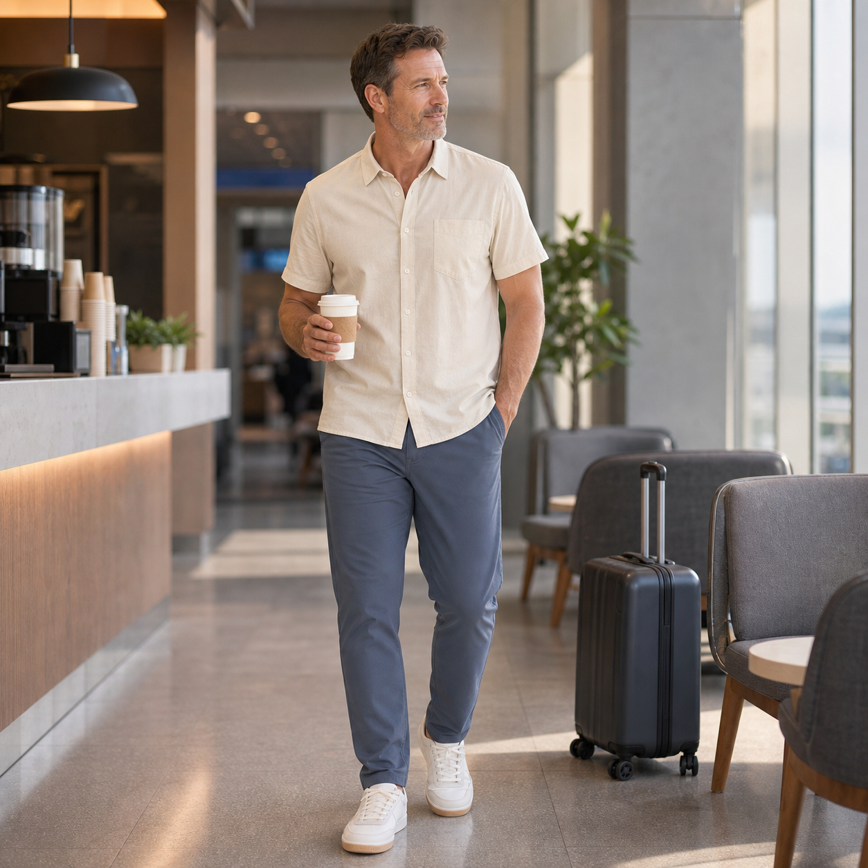 Men's Lightweight Stretch Commuter Pants