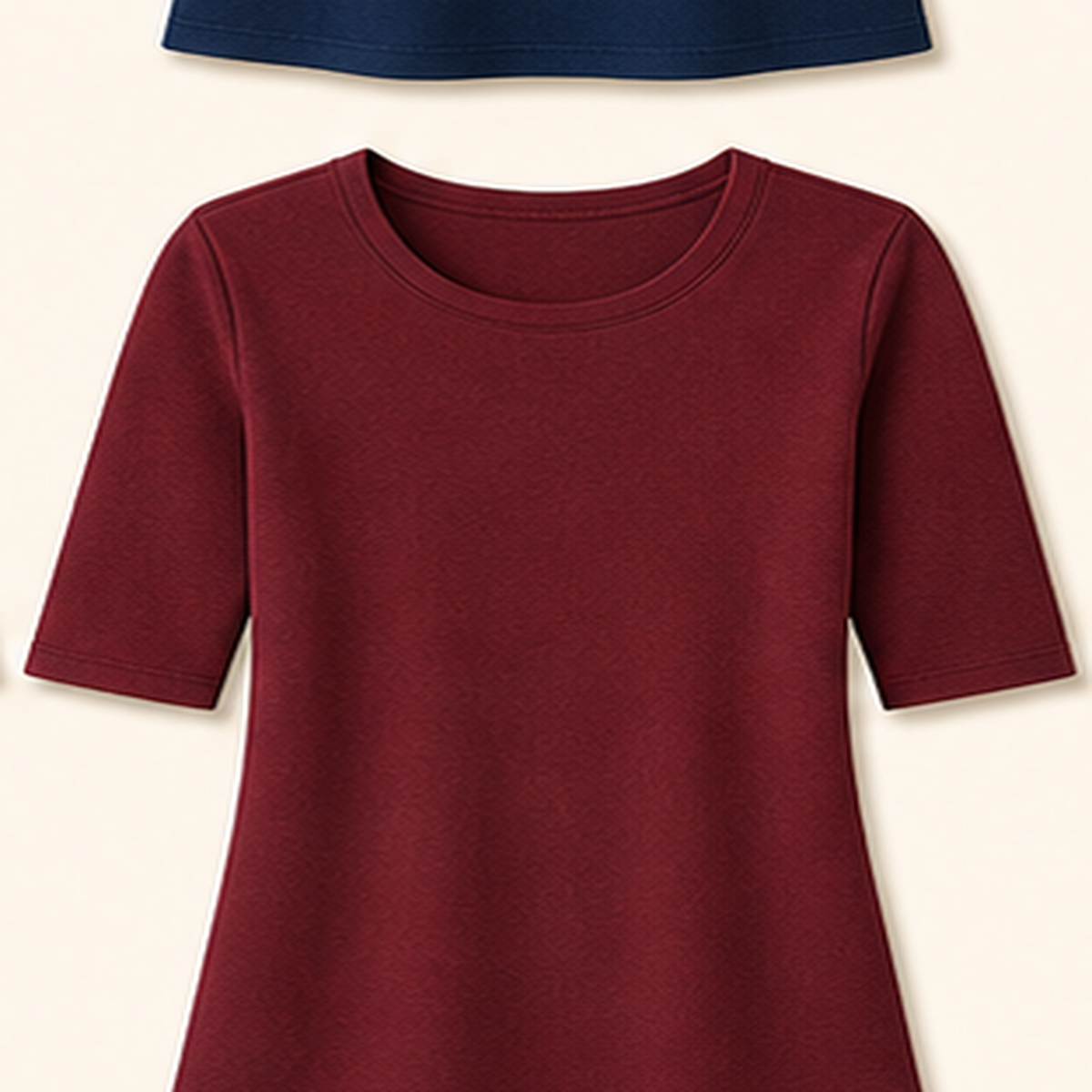 Women's Half Sleeve Crew Neck Tees