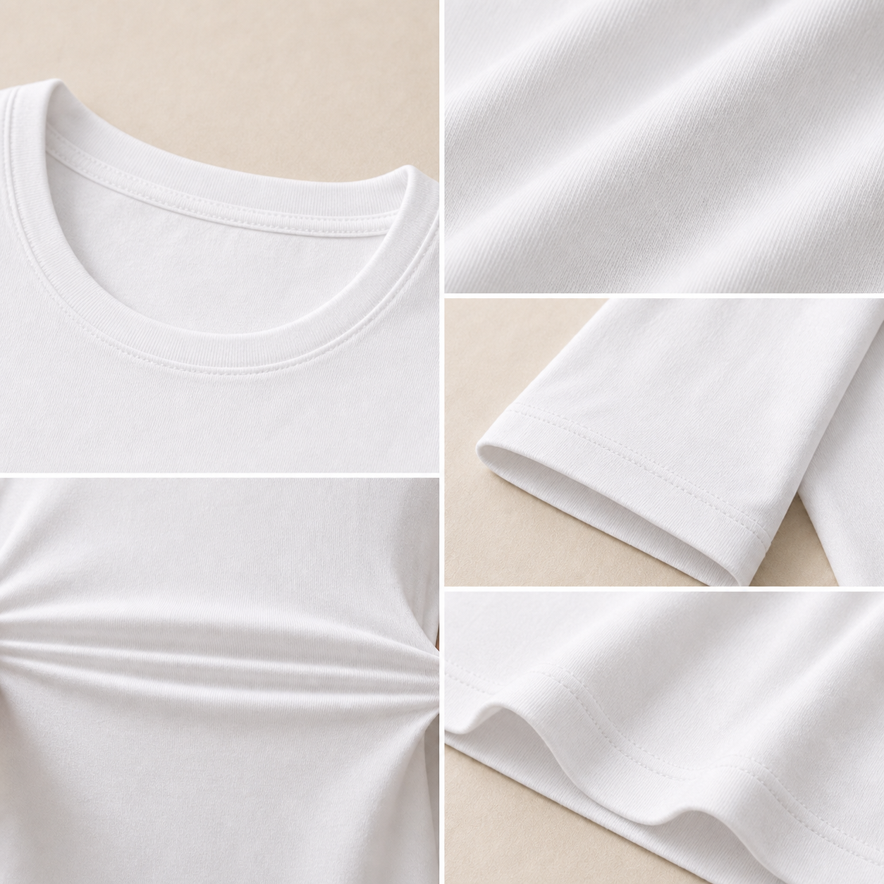 Women's Half Sleeve Crew Neck Tees