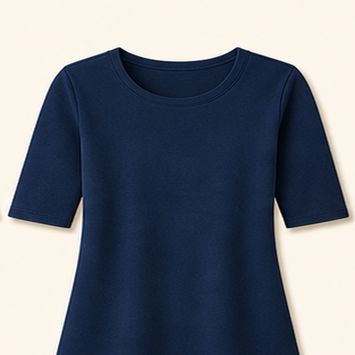 Women's Half Sleeve Crew Neck Tees