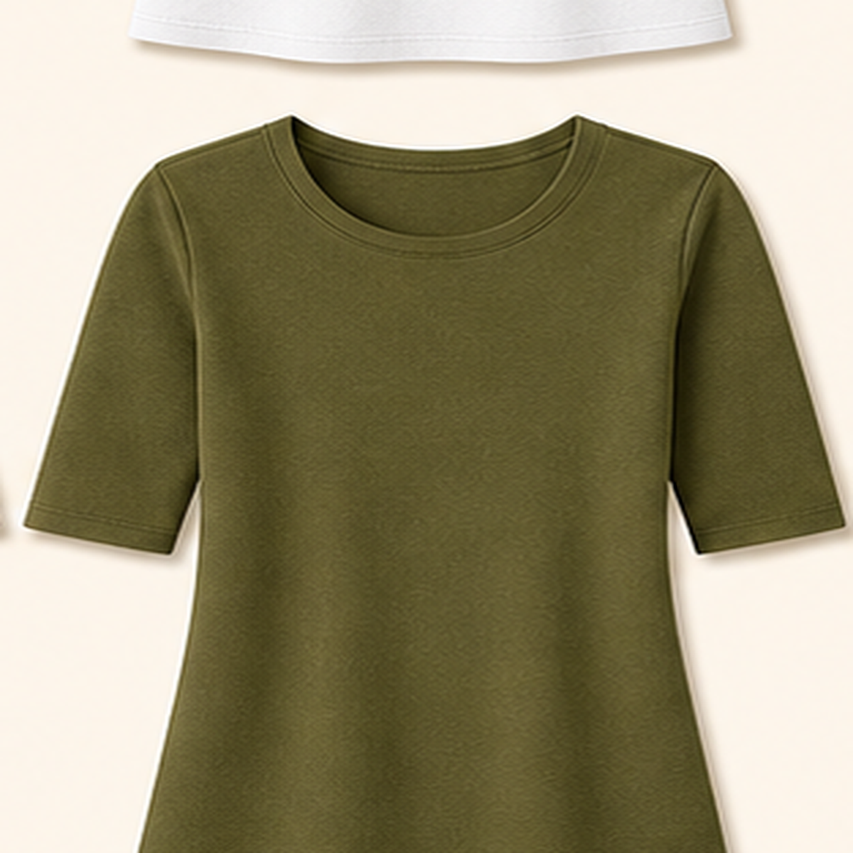 Women's Half Sleeve Crew Neck Tees