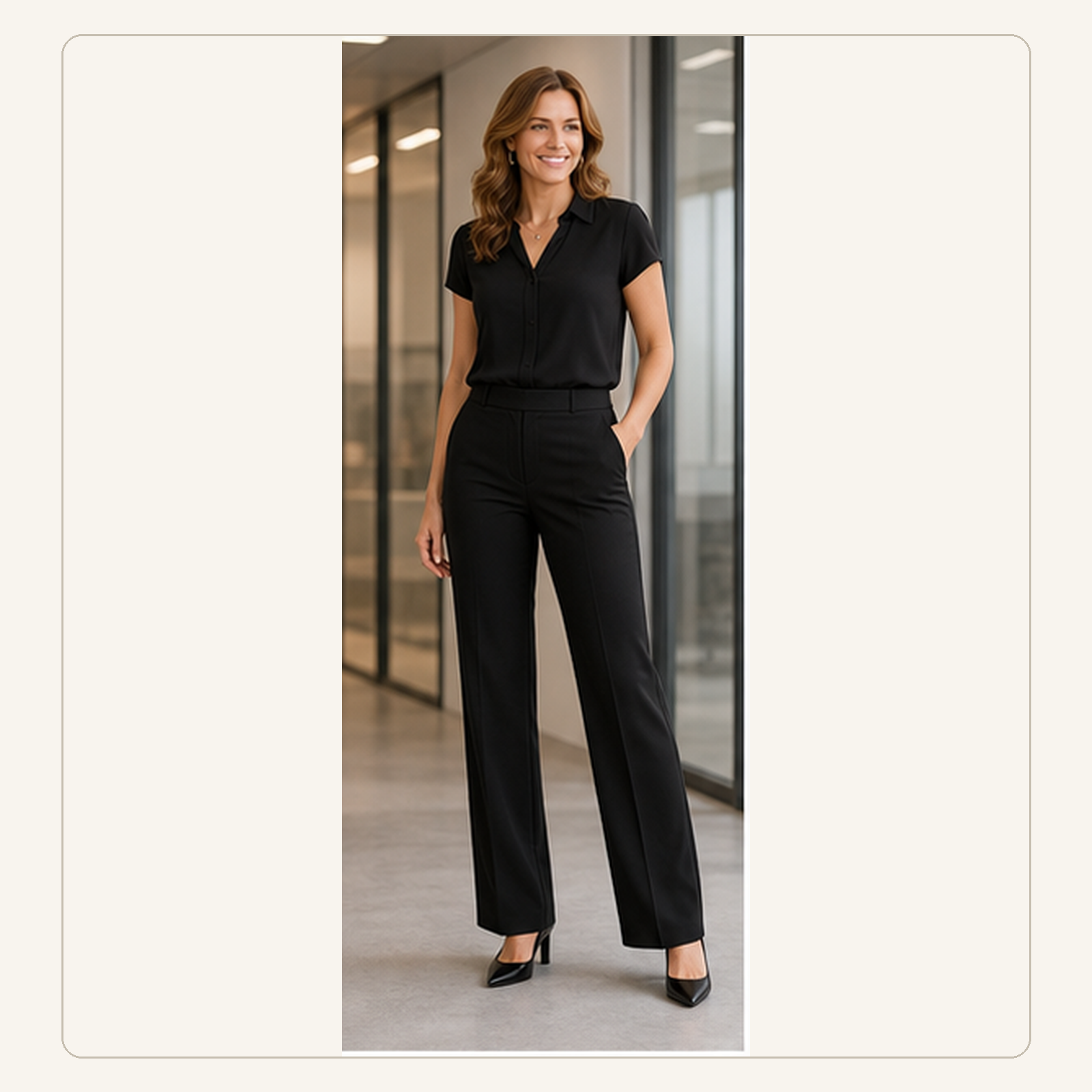 Workday Stretch Trouser Pants for Women