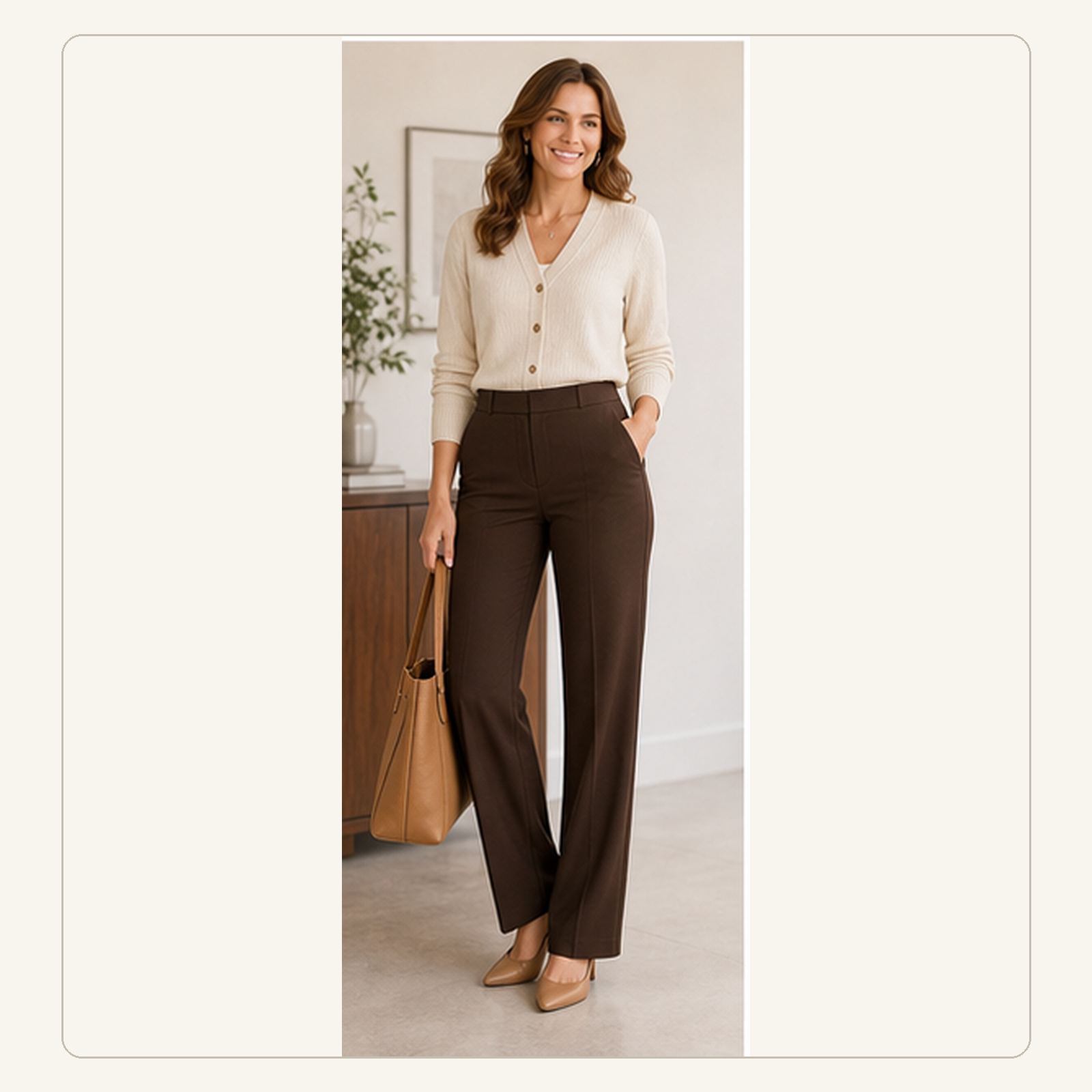 Workday Stretch Trouser Pants for Women
