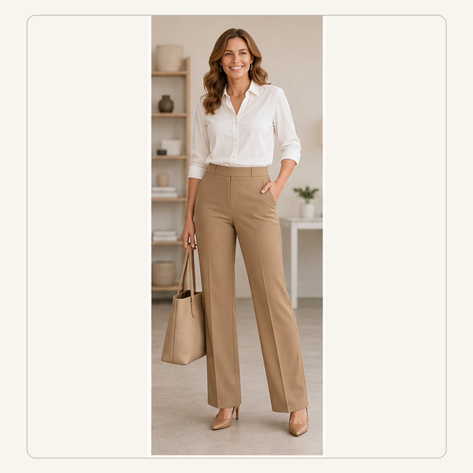 Workday Stretch Trouser Pants for Women