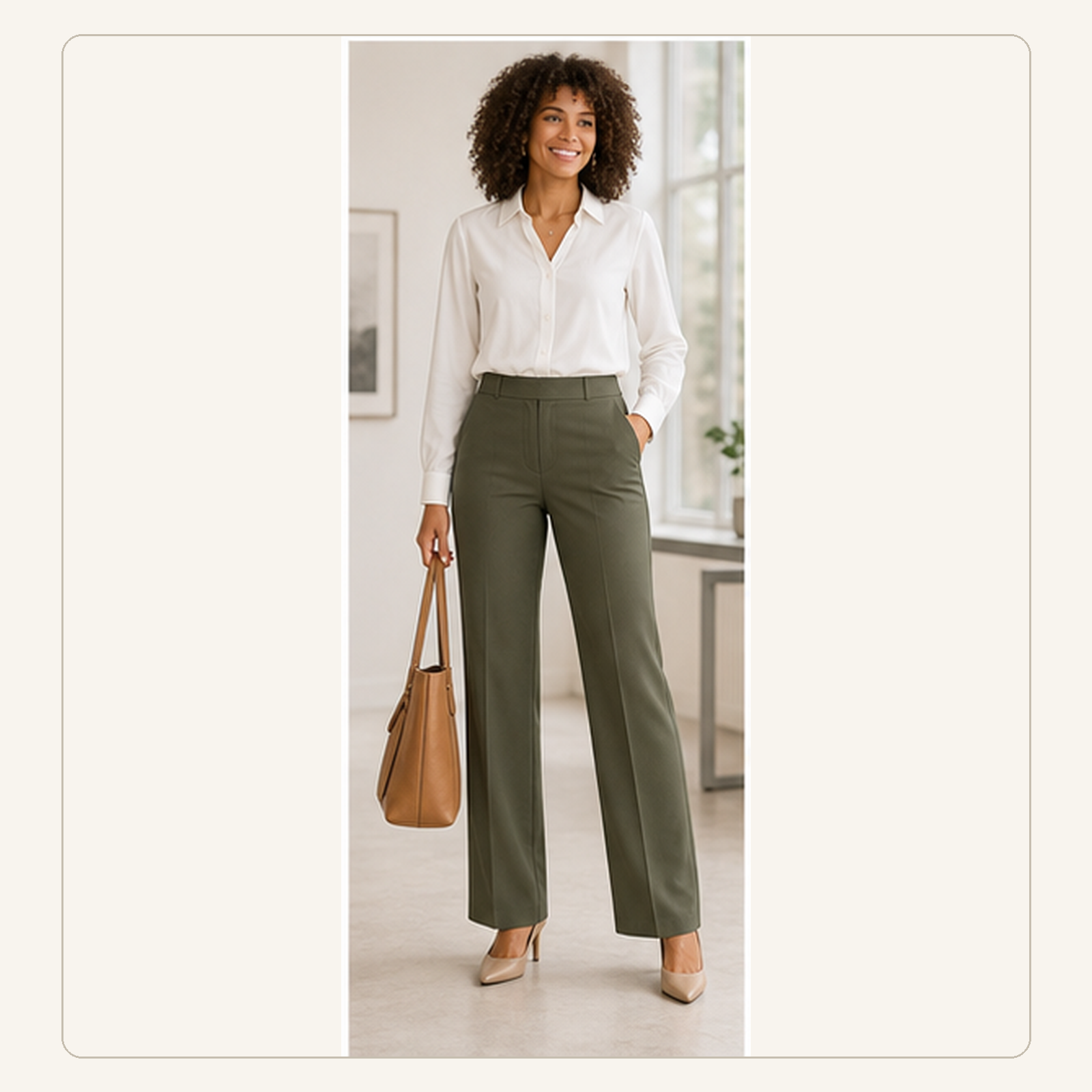 Workday Stretch Trouser Pants for Women