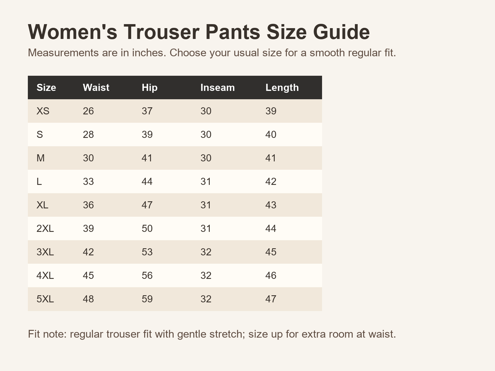 Workday Stretch Trouser Pants for Women