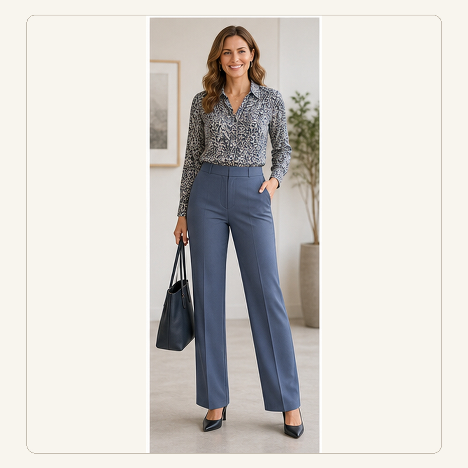 Workday Stretch Trouser Pants for Women