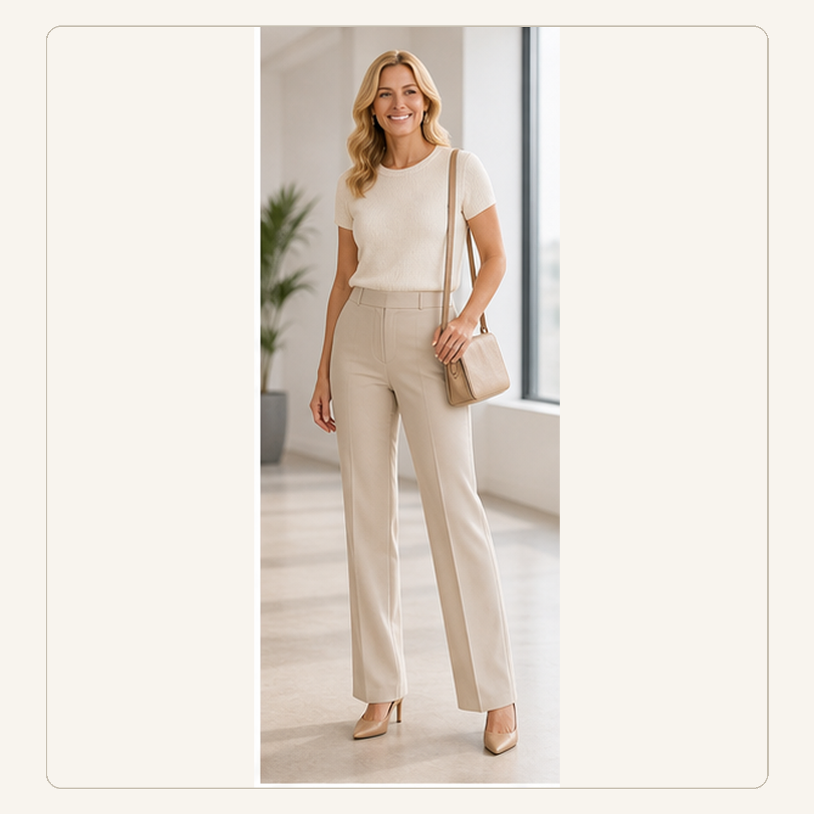 Workday Stretch Trouser Pants for Women