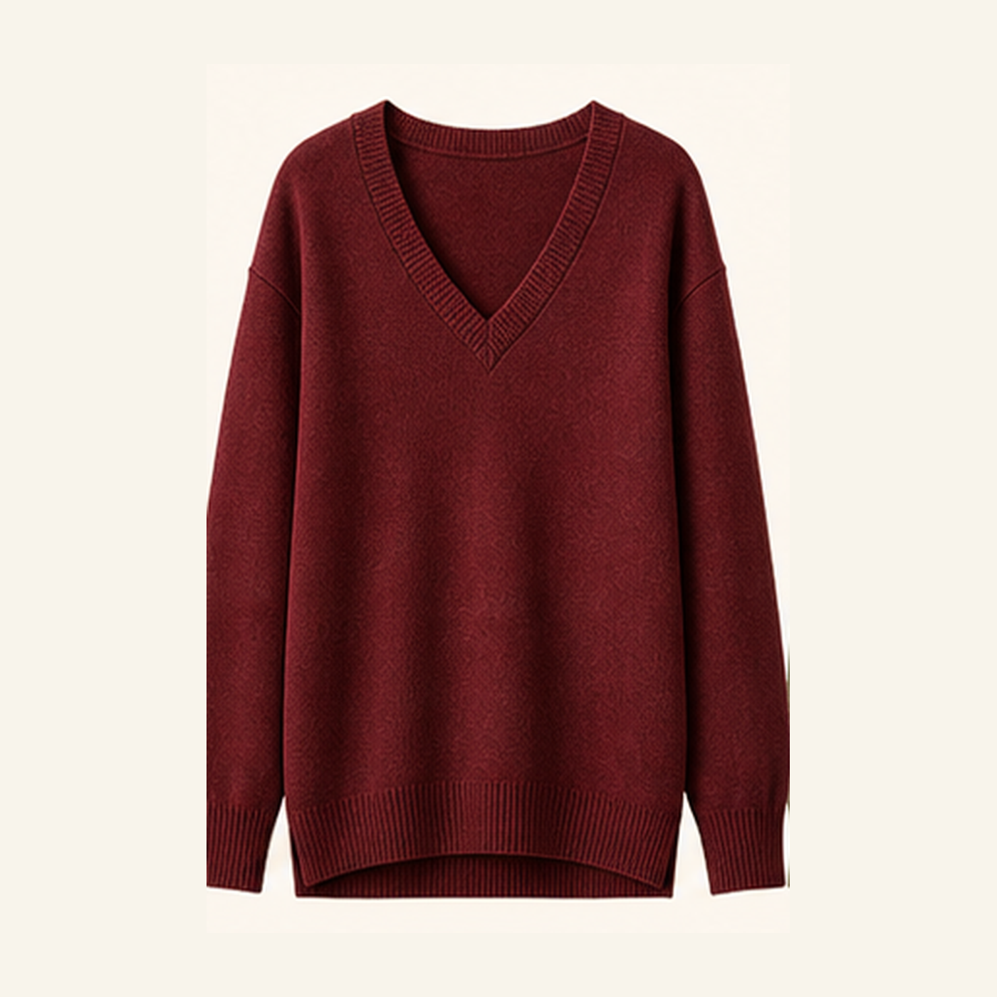 Women's V-Neck Pullover Sweaters