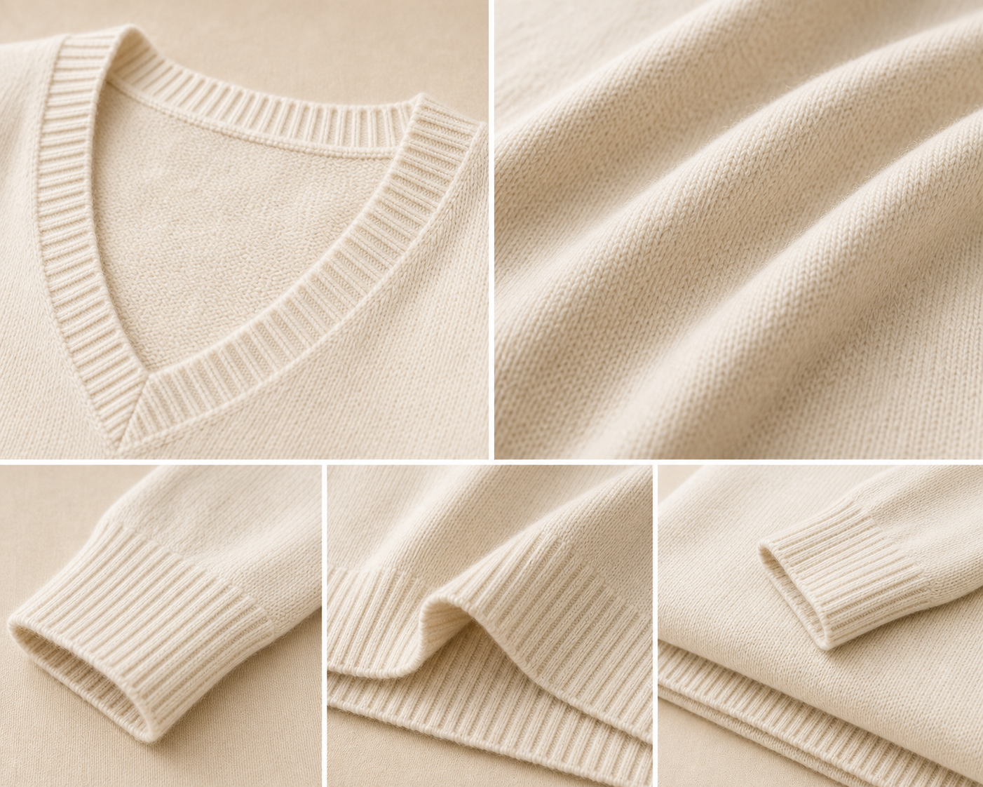 Women's V-Neck Pullover Sweaters