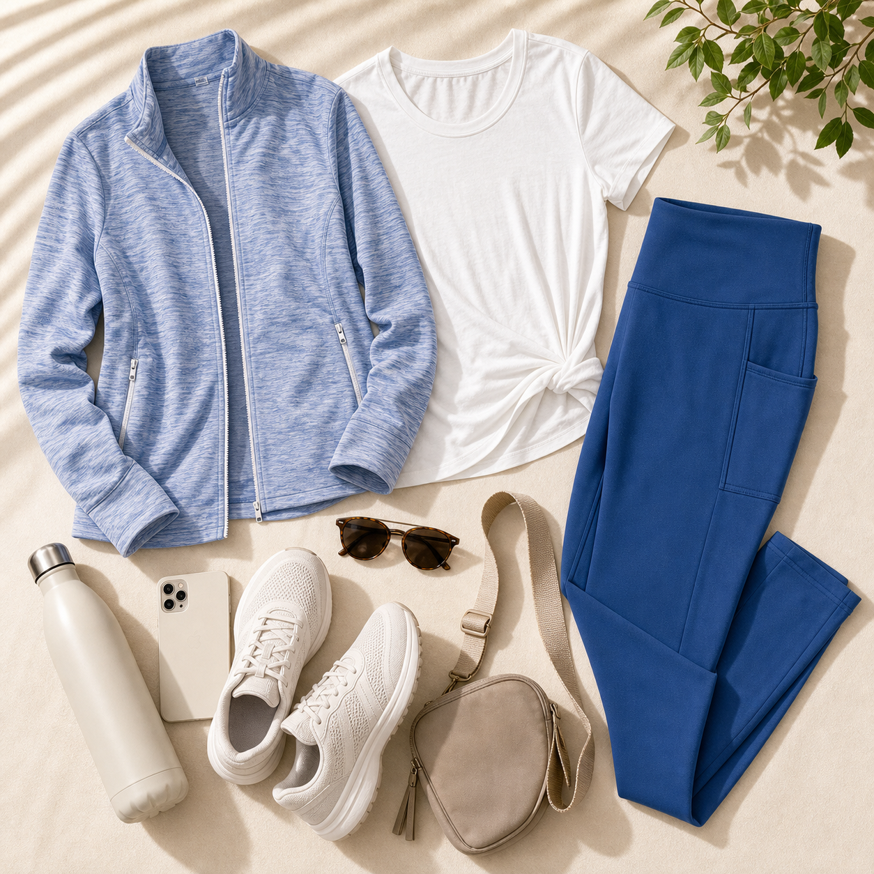 Women's High-Waist Pocket Stretch Leggings