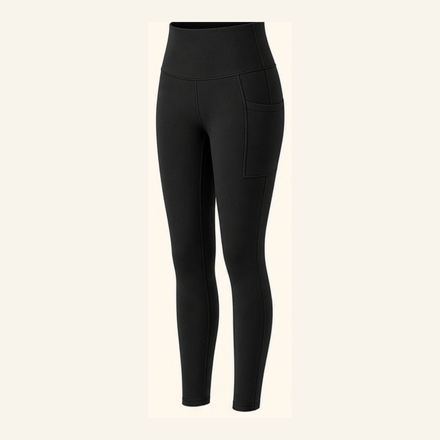 Women's High-Waist Pocket Stretch Leggings