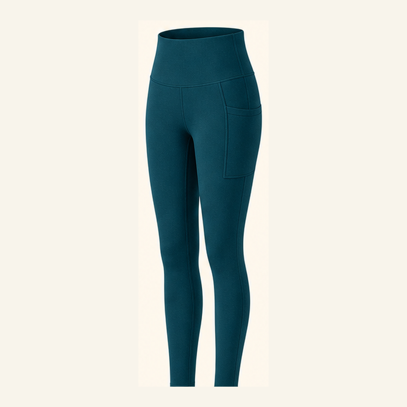 Women's High-Waist Pocket Stretch Leggings