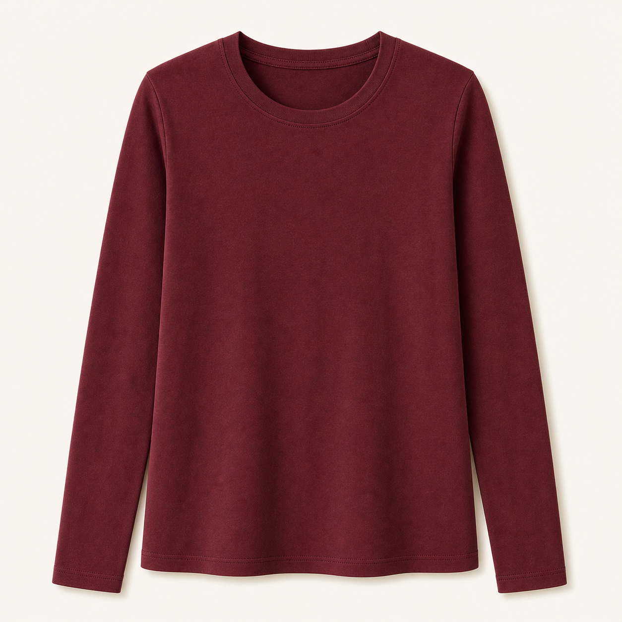 Women's Long Sleeve Crew Neck Tees