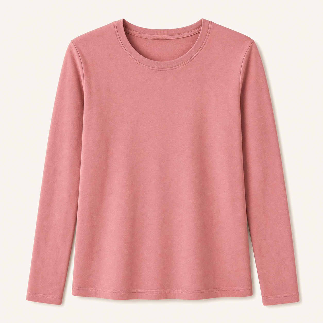 Women's Long Sleeve Crew Neck Tees