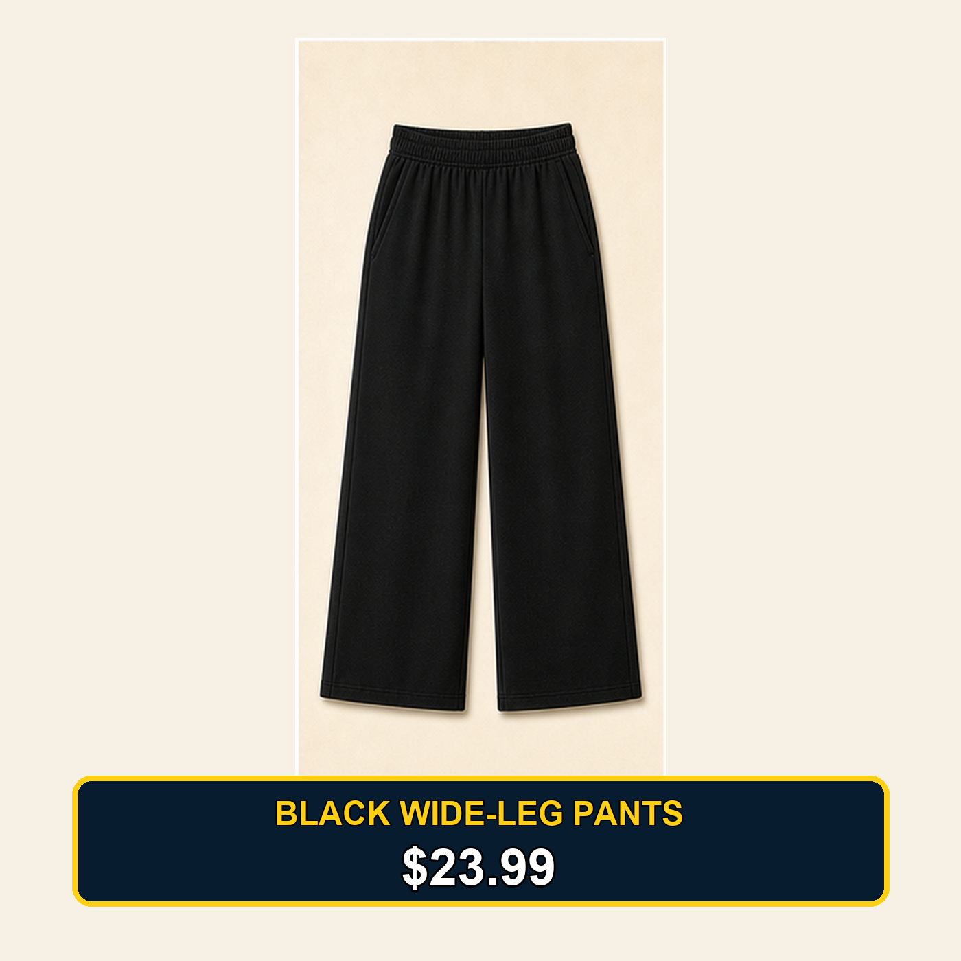 Women's Pull-On Wide-Leg Ponte Pants