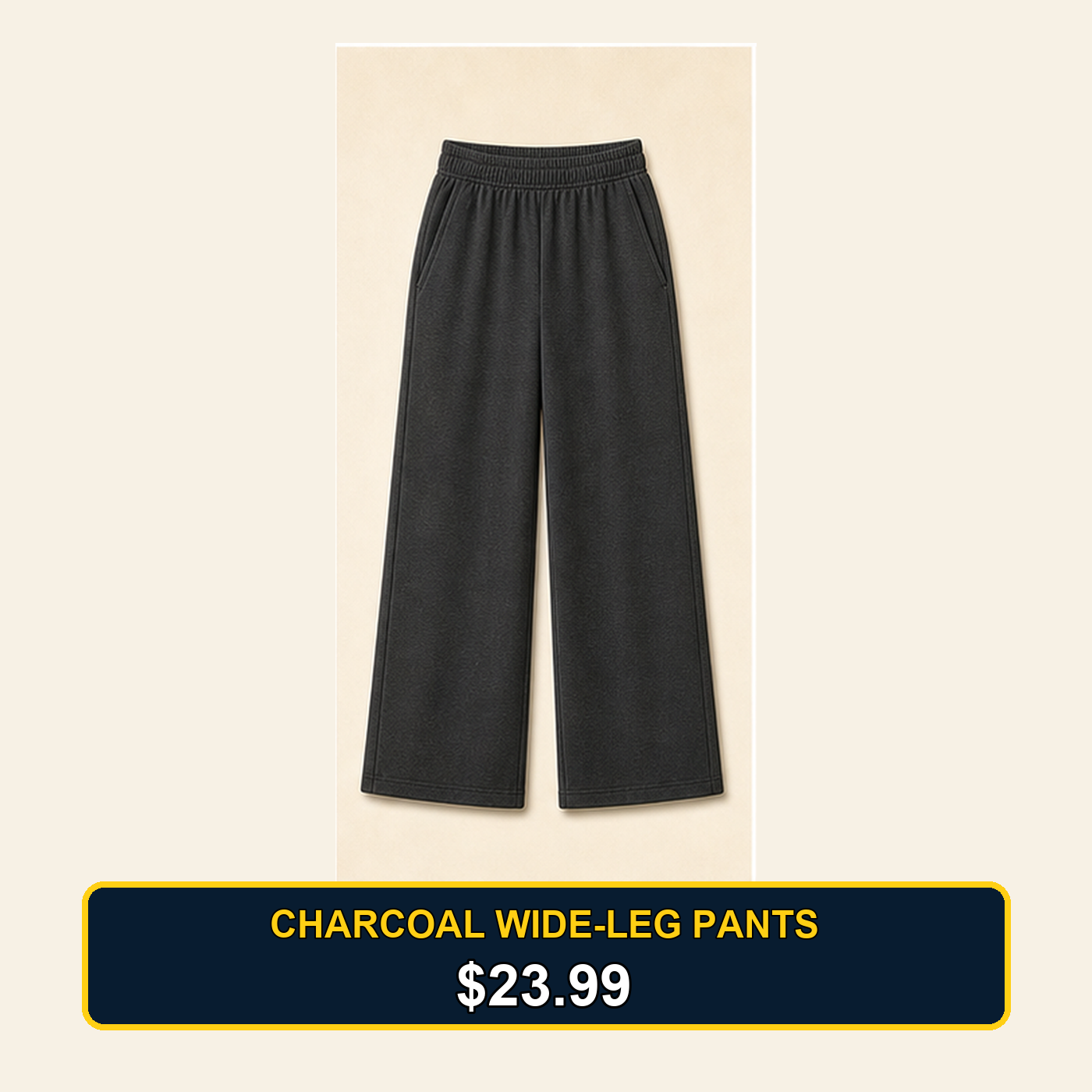 Women's Pull-On Wide-Leg Ponte Pants