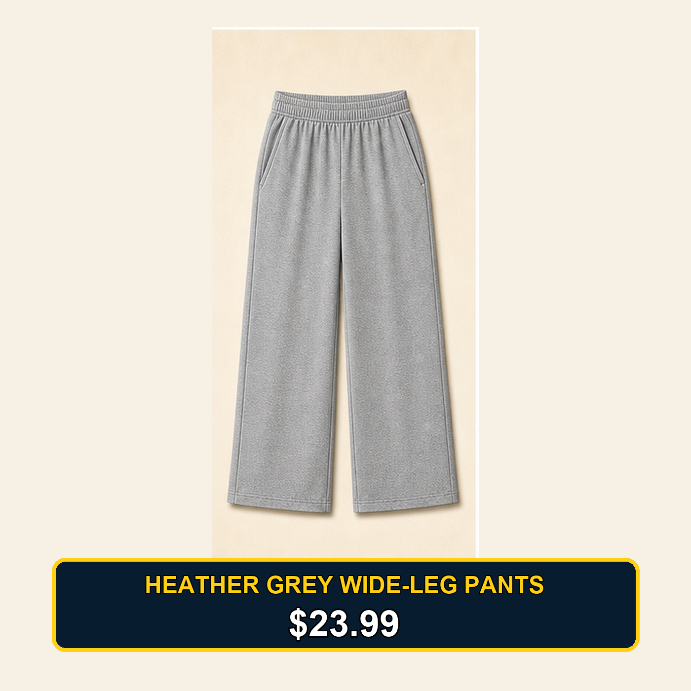 Women's Pull-On Wide-Leg Ponte Pants