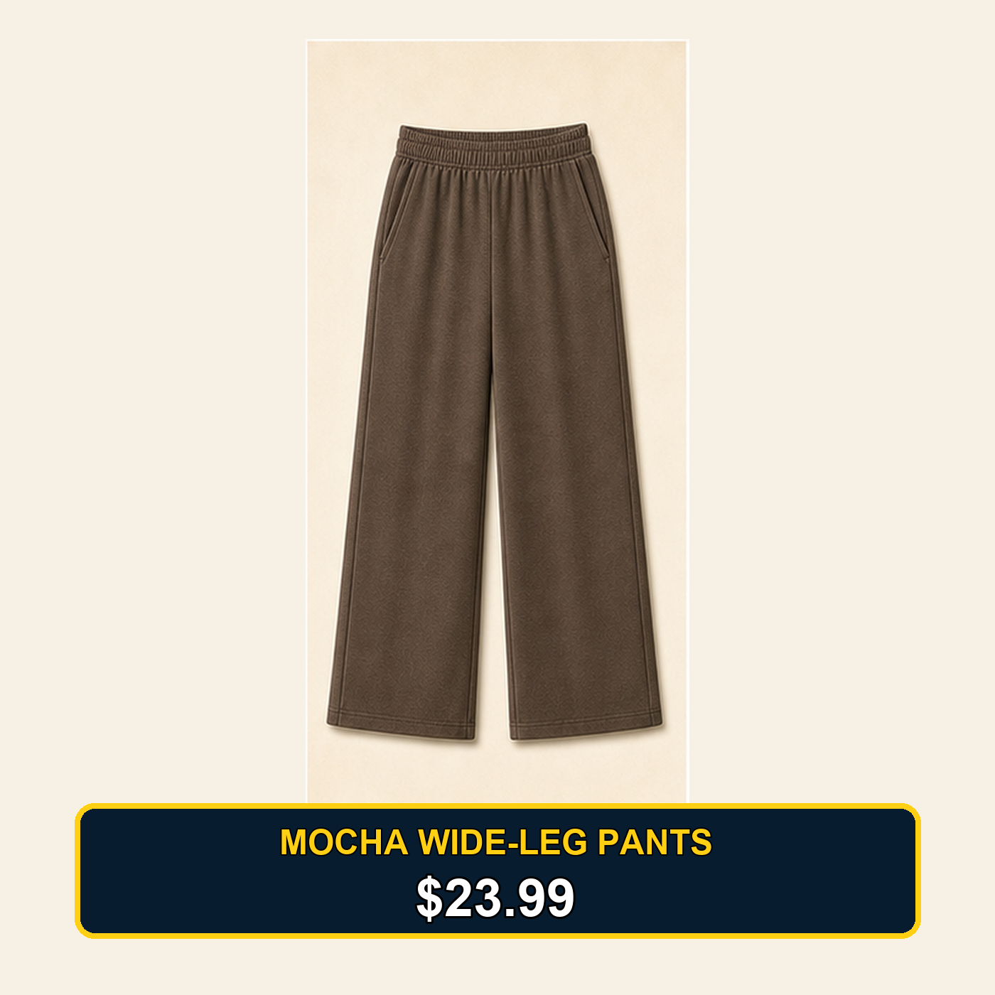 Women's Pull-On Wide-Leg Ponte Pants