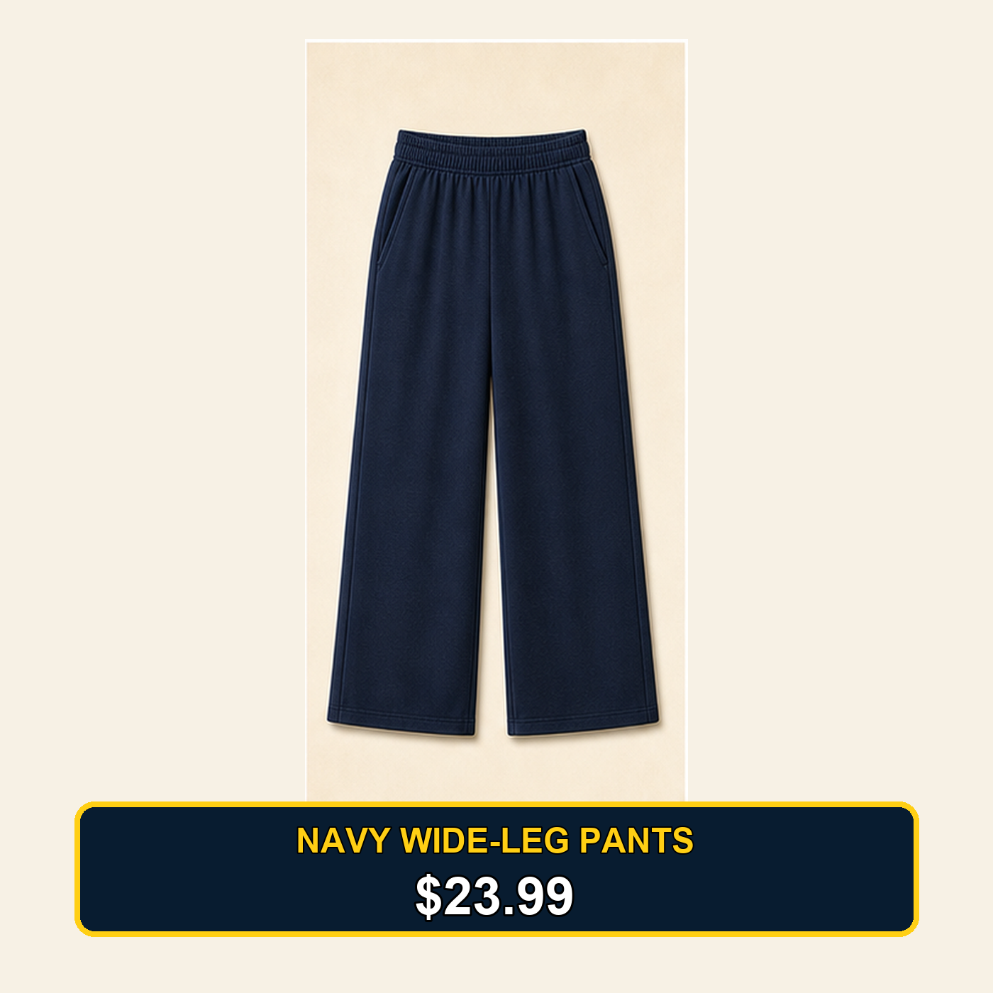 Women's Pull-On Wide-Leg Ponte Pants