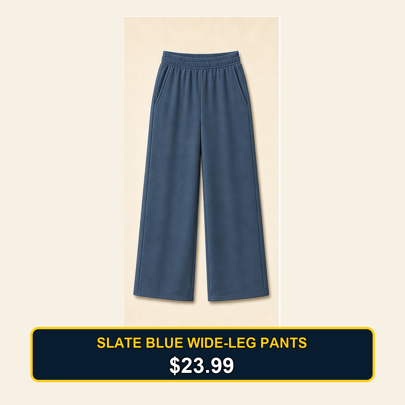 Women's Pull-On Wide-Leg Ponte Pants
