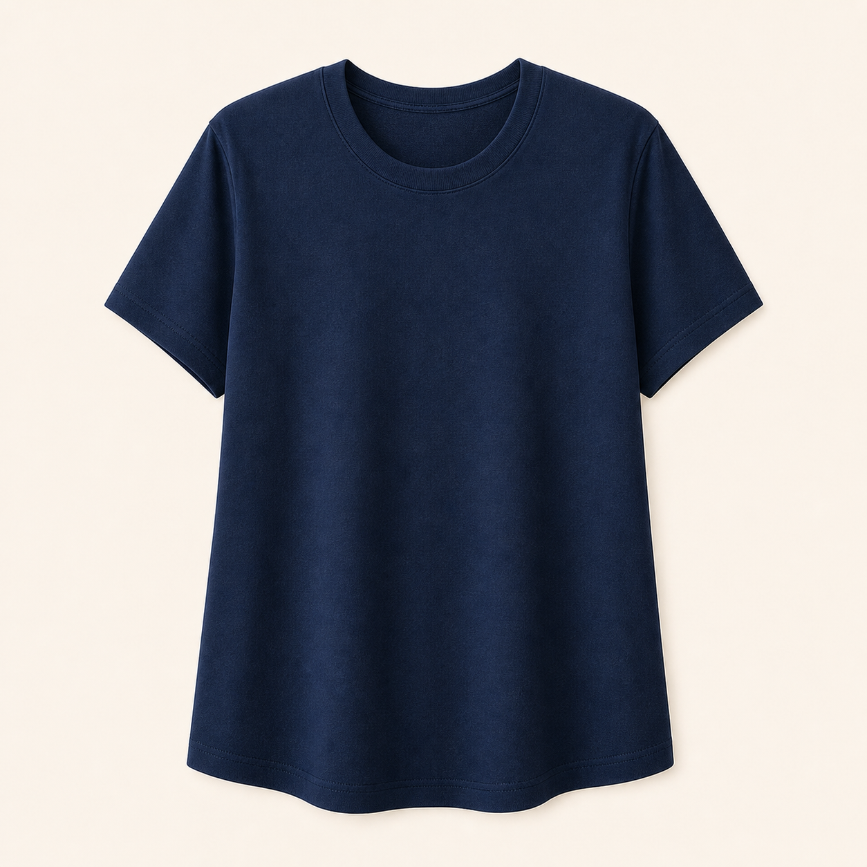 Women's Relaxed Crew-Neck Short Sleeve T-Shirts
