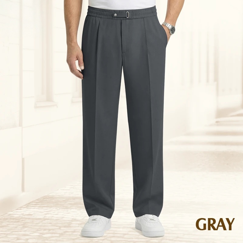 Flexible Straight Fit Smart Comfort Pants