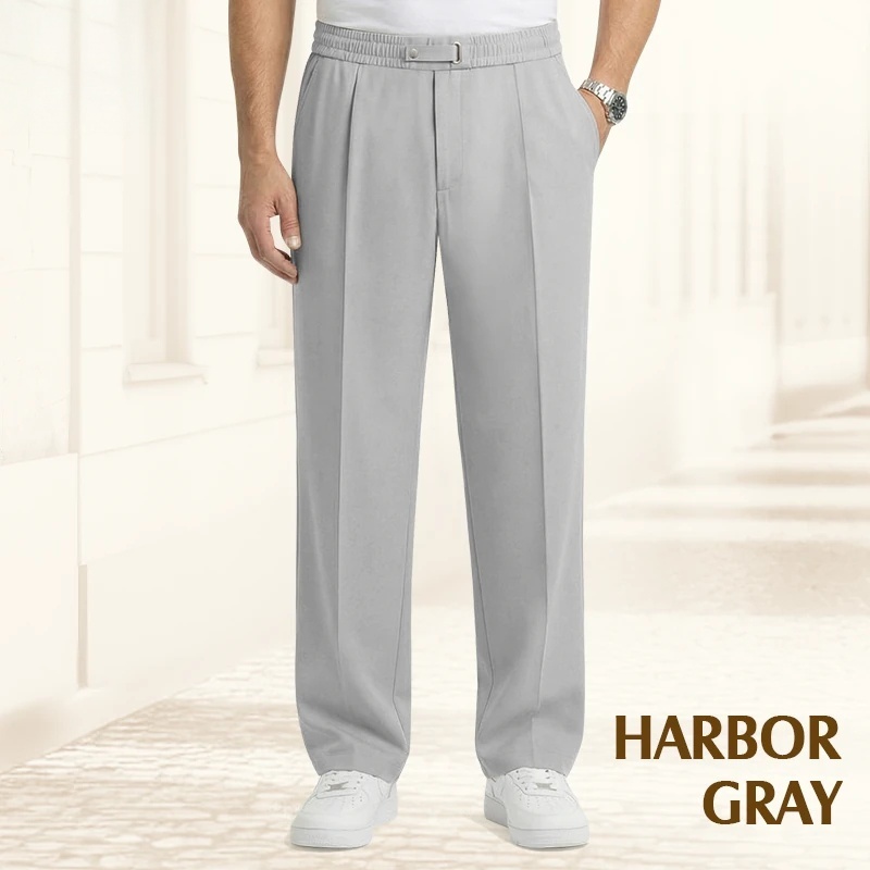 Flexible Straight Fit Smart Comfort Pants