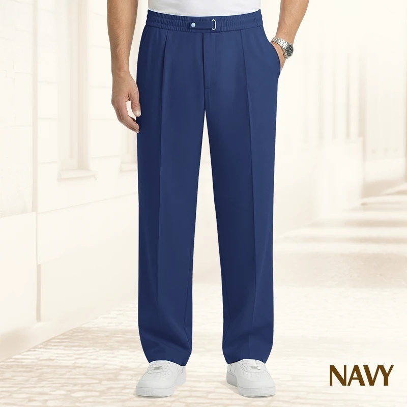 Flexible Straight Fit Smart Comfort Pants