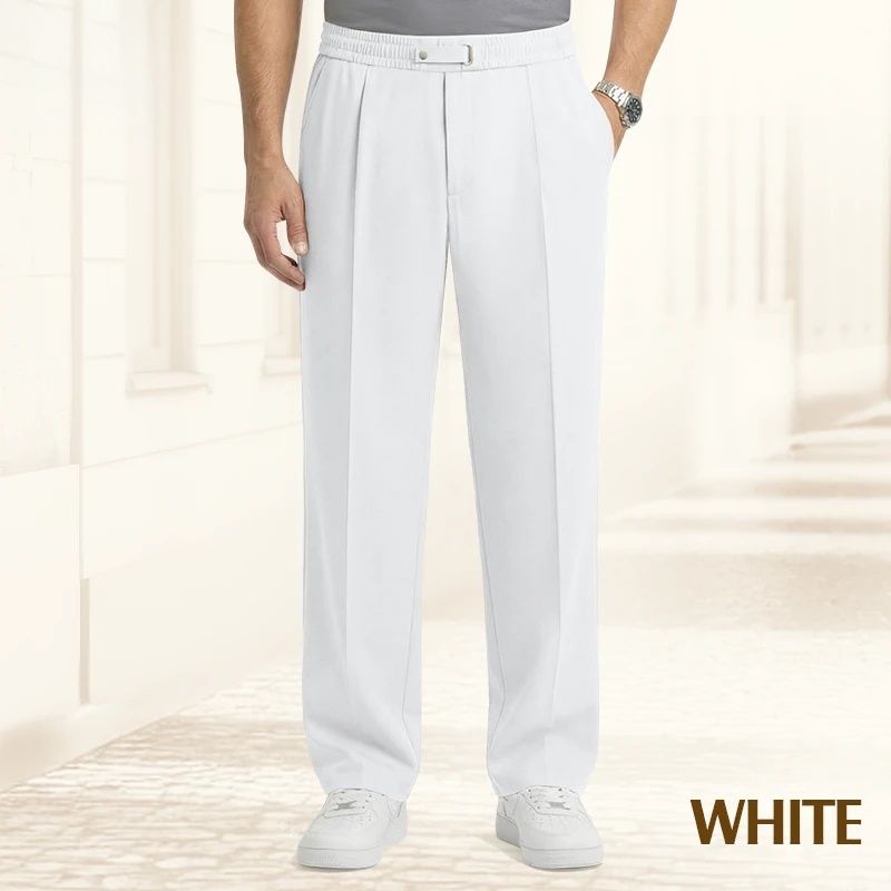 Flexible Straight Fit Smart Comfort Pants