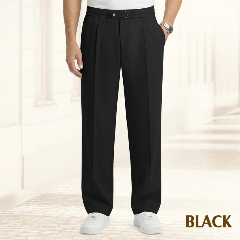 Flexible Straight Fit Smart Comfort Pants